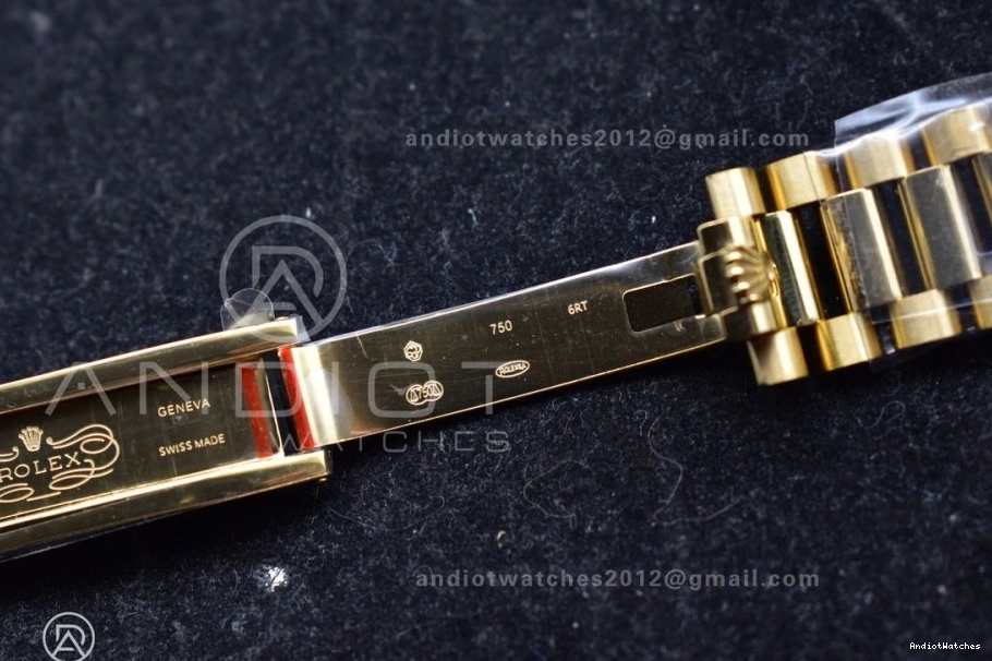 Weight) DayDate 702 QF 36 904L (Gain Square Steel with YG Edition President on vr3255 Silver V5 Bracelet Dial Comfortable Best Diamond 0215